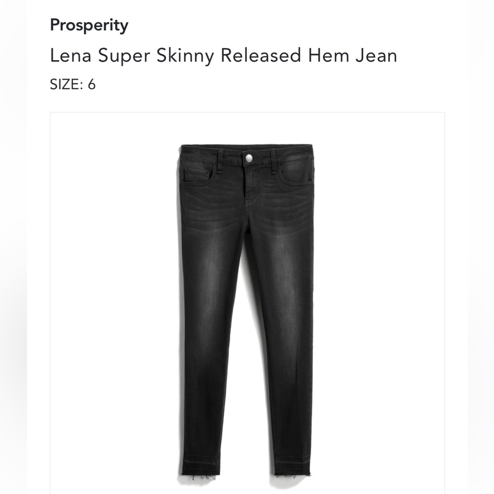 Women’s Prosperity Jeans, Size 6